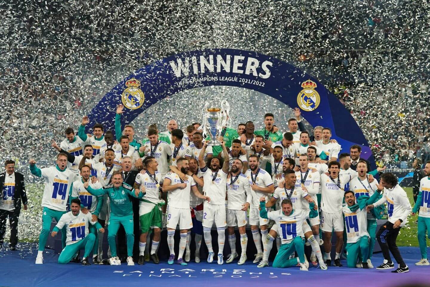 Real Madrid Champions League Victory Picture 2022